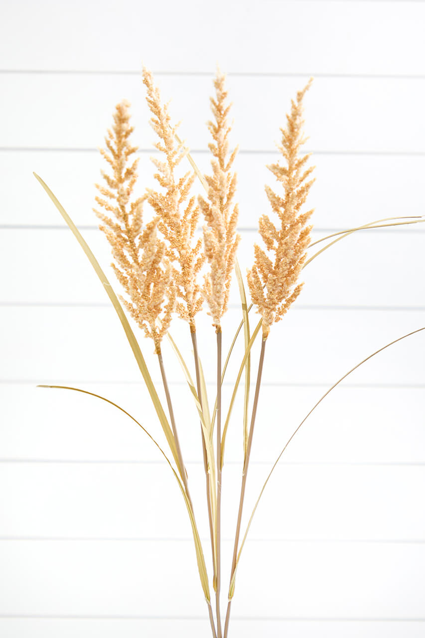 38" Golden Field Grass Stalk