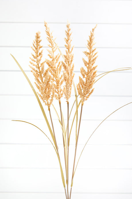 38" Golden Field Grass Stalk