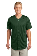 Jersey de botones completo de malla resistente PosiCharge Sport-Tek®