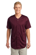Jersey de botones completo de malla resistente PosiCharge Sport-Tek®