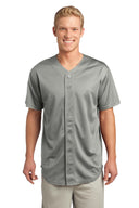 Jersey de botones completo de malla resistente PosiCharge Sport-Tek®