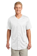 Jersey de botones completo de malla resistente PosiCharge Sport-Tek®