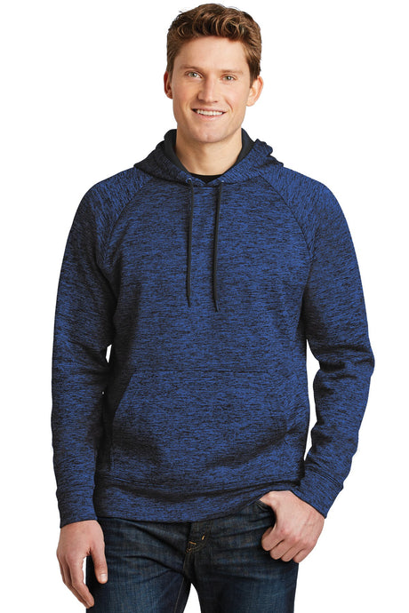 Sport-Tek® PosiCharge Electric Heather Fleece Hooded Pullover