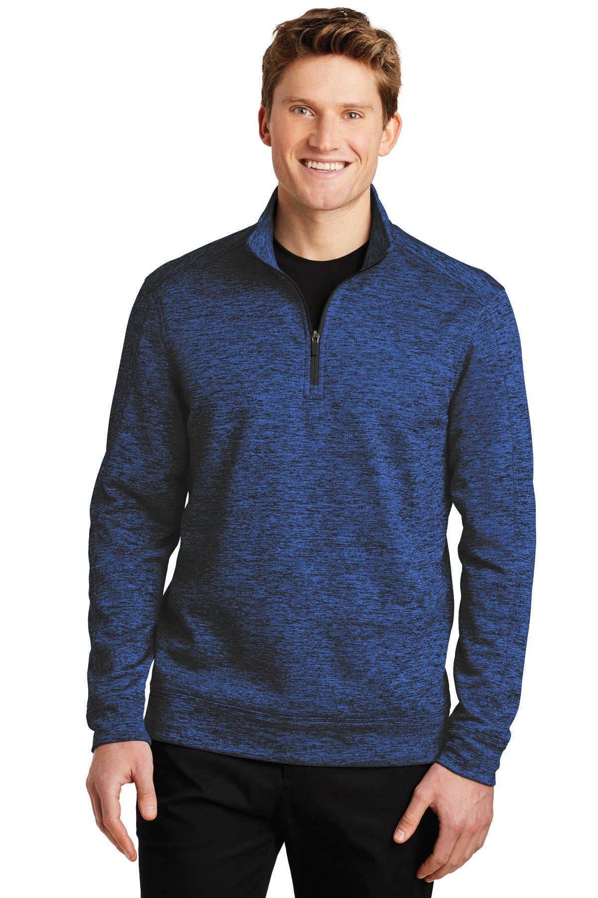 Sport-Tek® PosiCharge Electric Heather Fleece 1/4-Zip Pullover