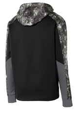 Sport-Tek® Sport-Wick Mineral Freeze Fleece Colorblock Hooded Pullover