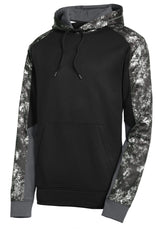 Sport-Tek® Sport-Wick Mineral Freeze Fleece Colorblock Hooded Pullover