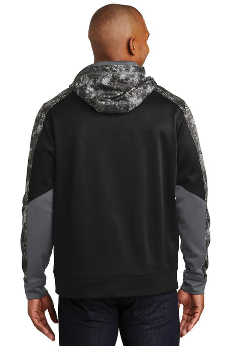 Sport-Tek® Sport-Wick Mineral Freeze Fleece Colorblock Hooded Pullover