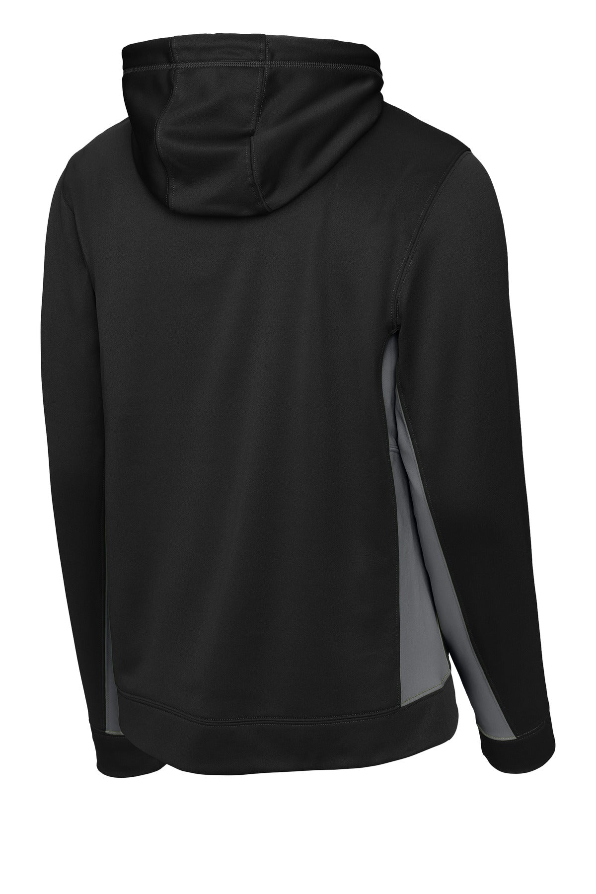 Sport-Tek® Sport-Wick Fleece Colorblock Hooded Pullover