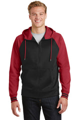 Sport-Tek® Sport-Wick Varsity Fleece Full-Zip Hooded Jacket