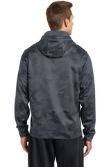 Sport-Tek® Sport-Wick CamoHex Fleece Hooded Pullover