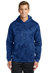 Sport-Tek® Sport-Wick CamoHex Fleece Hooded Pullover