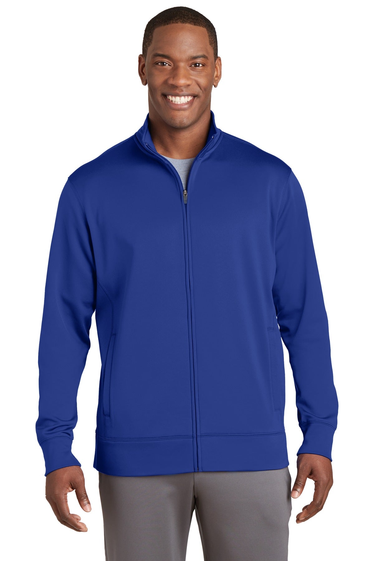 Sport-Tek® Sport-Wick Fleece Full-Zip Jacket