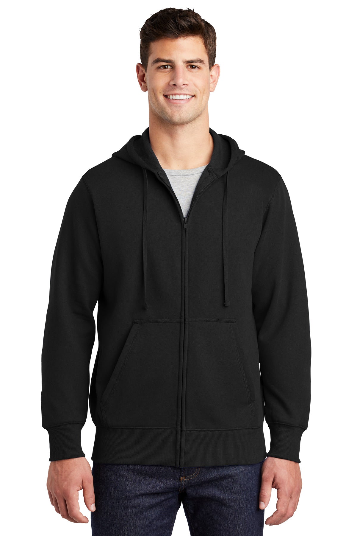 Sport-Tek® Full-Zip Hooded Sweatshirt