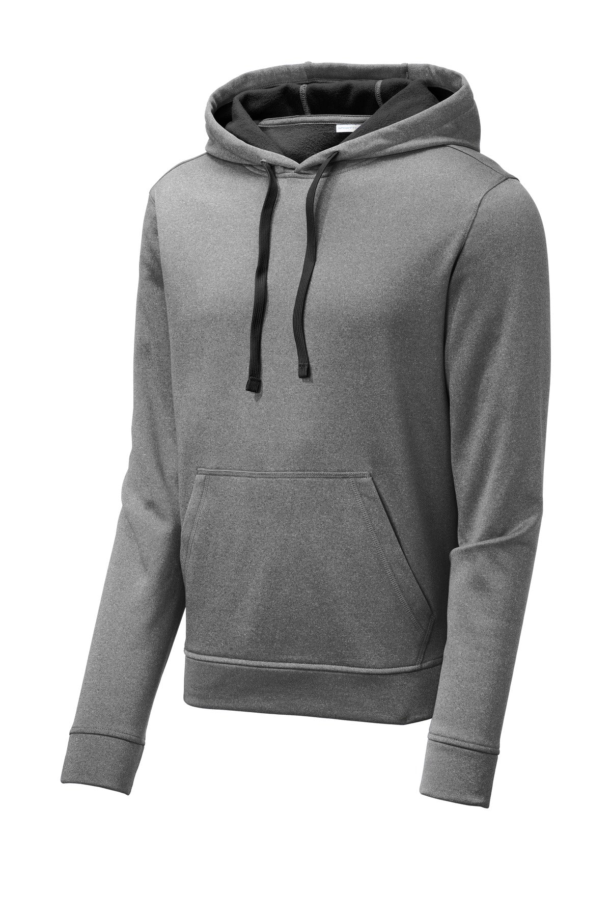 Sport-Tek® PosiCharge Sport-Wick Heather Fleece Hooded Pullover