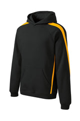 Sport-Tek® Sleeve Stripe Pullover Hooded Sweatshirt