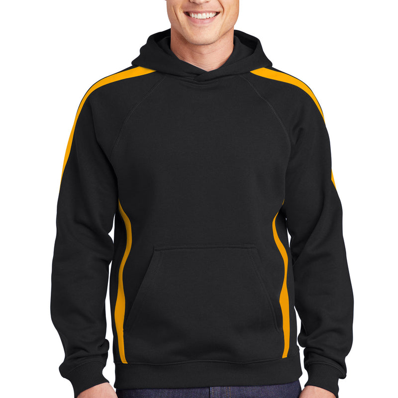 Sport-Tek® Sleeve Stripe Pullover Hooded Sweatshirt