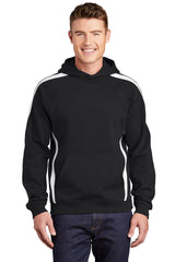 Sport-Tek® Sleeve Stripe Pullover Hooded Sweatshirt