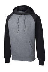 Sport-Tek® Raglan Colorblock Pullover Hooded Sweatshirt