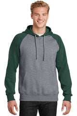 Sport-Tek® Raglan Colorblock Pullover Hooded Sweatshirt