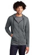 Chaqueta con capucha Sport-Tek® PosiCharge Tri-Blend Wicking Fleece con cremallera completa