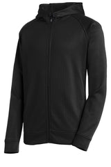 DISCONTINUED Sport-Tek® Rival Tech Fleece Full-Zip Hooded Jacket