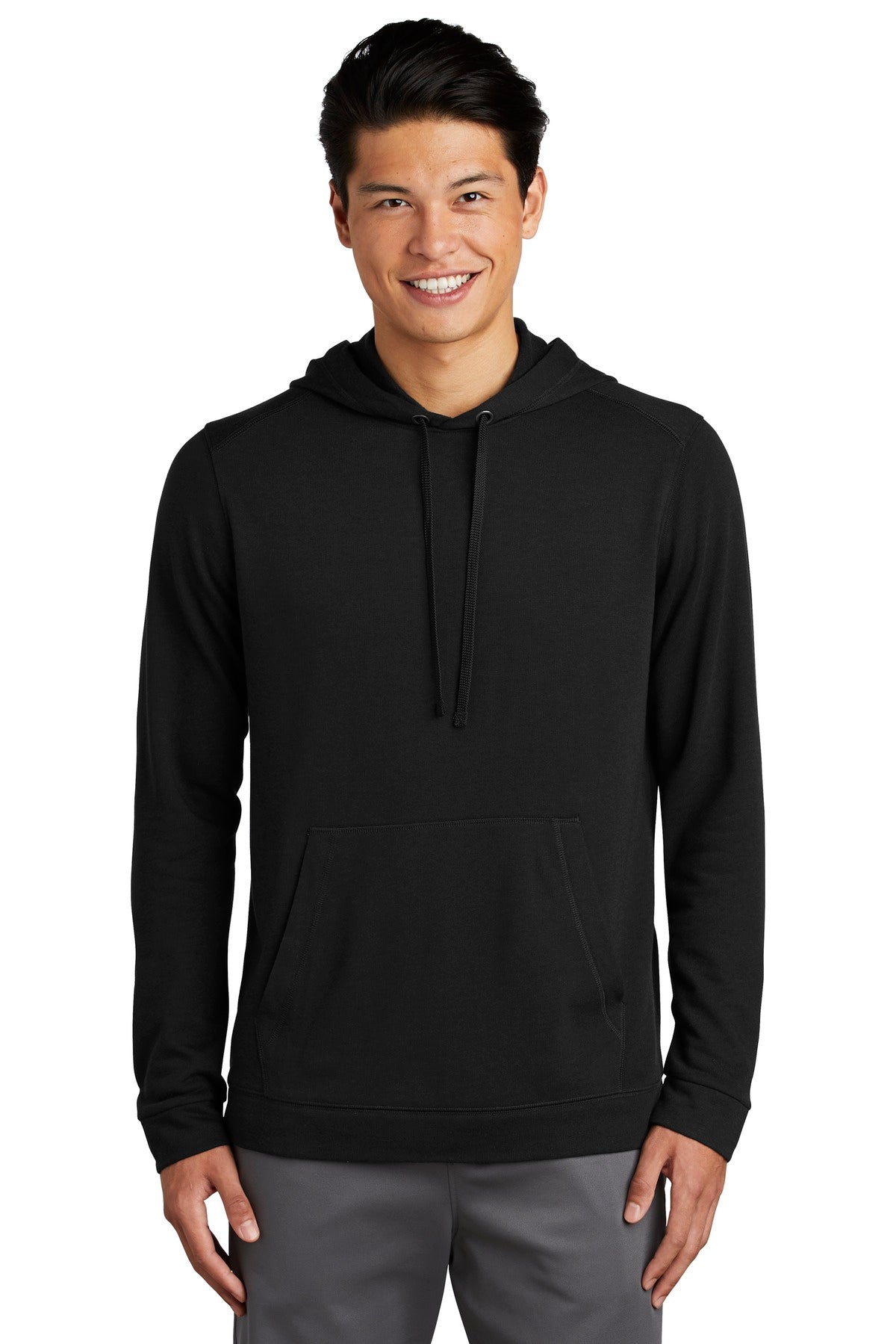 Sport-Tek® PosiCharge Tri-Blend Wicking Fleece Hooded Pullover