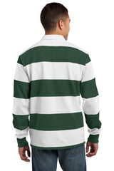 Sport-Tek® Classic Long Sleeve Rugby Polo