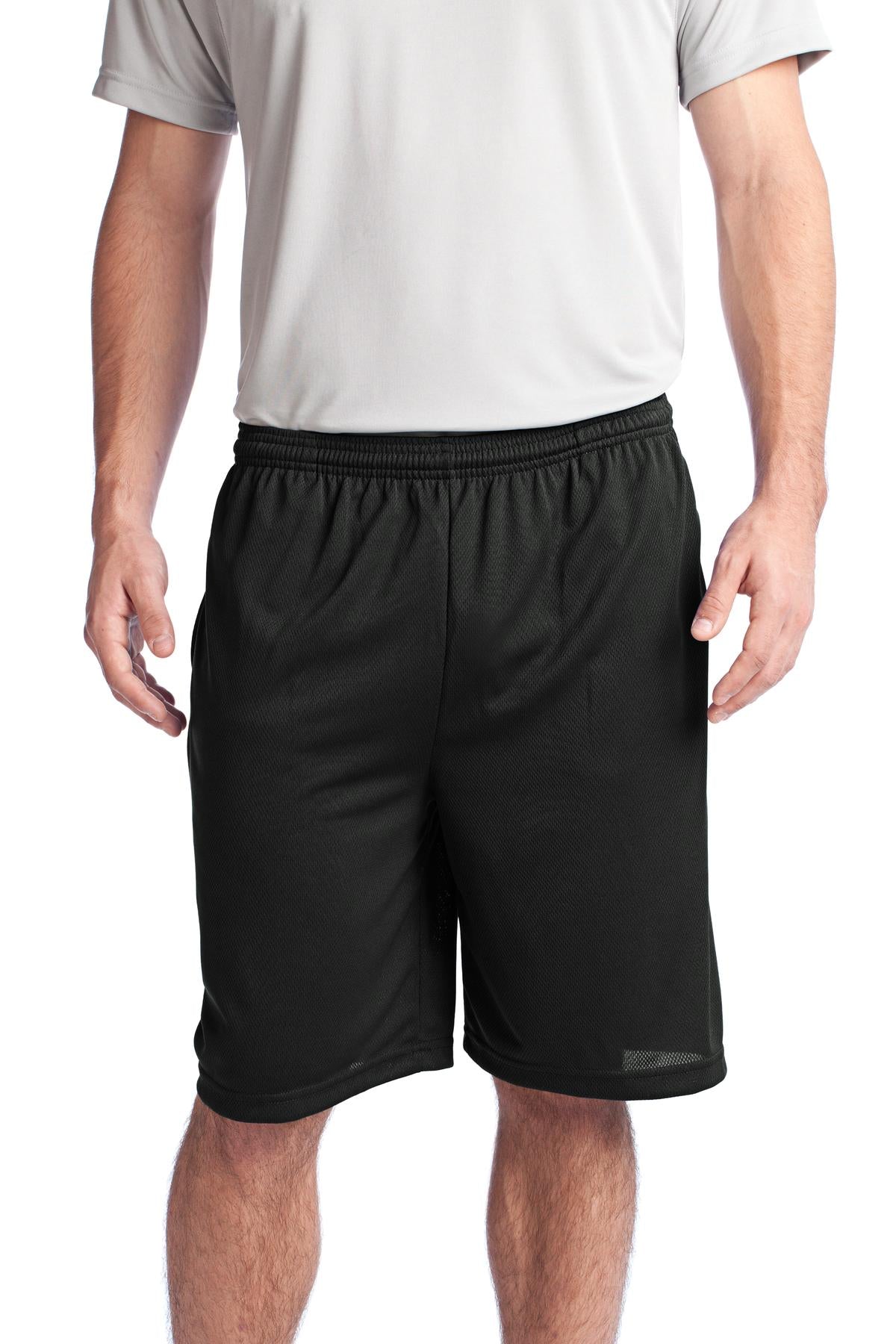 Sport-Tek® PosiCharge Tough Mesh Pocket Short