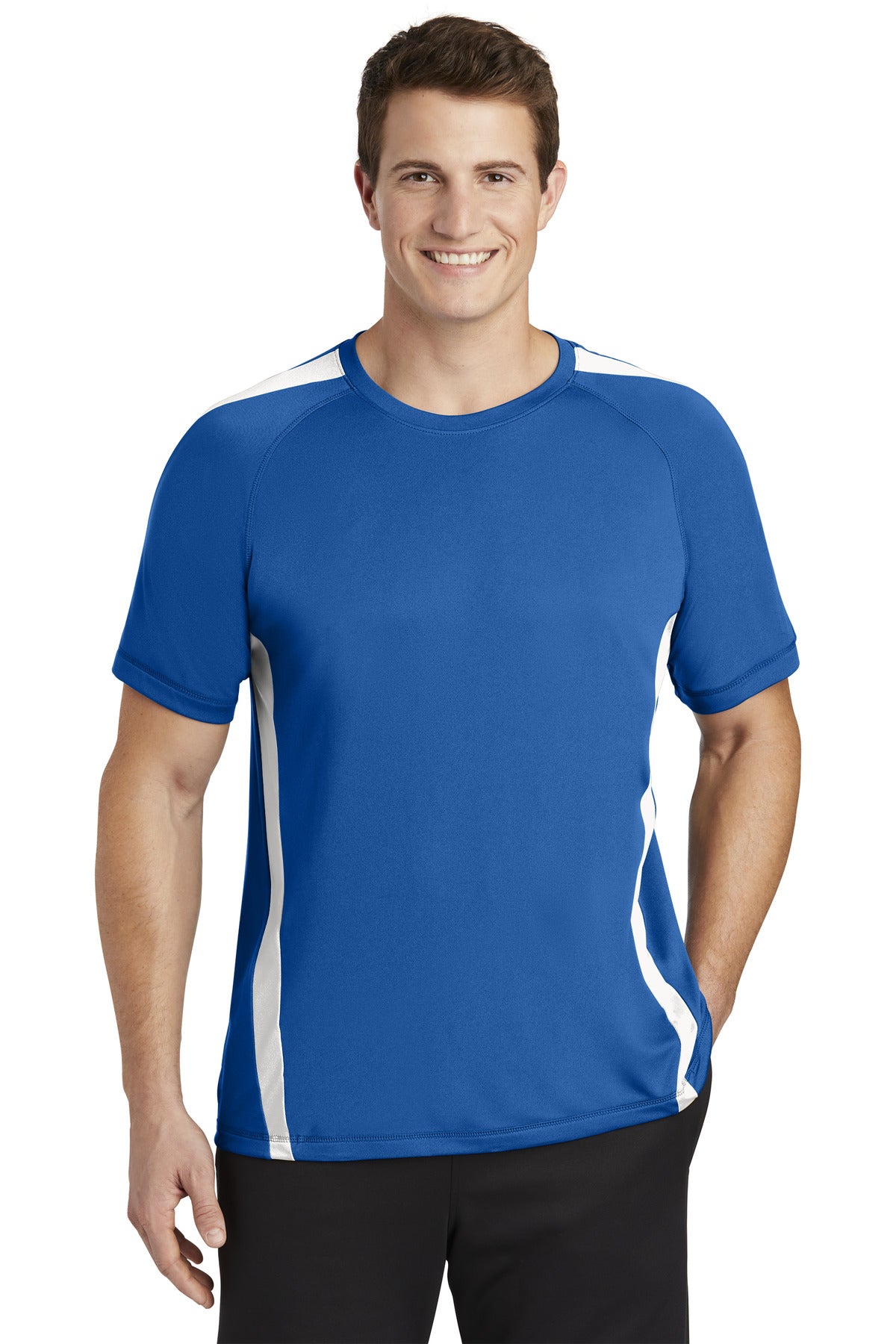 DISCONTINUED Sport-Tek® Tall Colorblock PosiCharge Competitor Tee