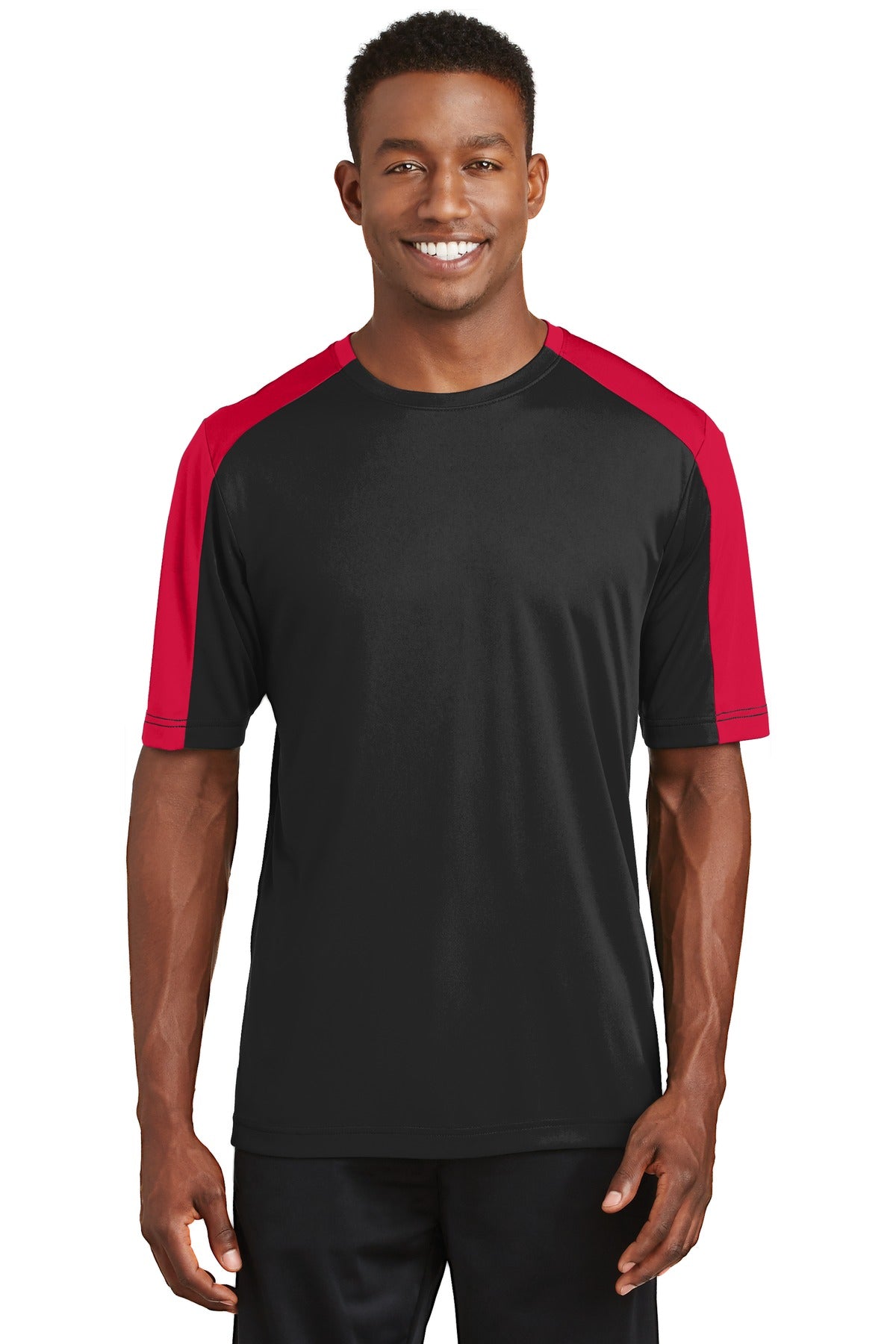 Sport-Tek® PosiCharge Competitor Sleeve-Blocked Tee