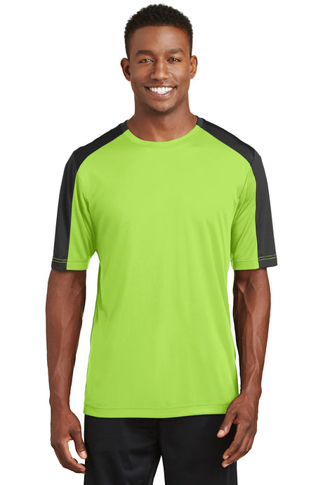 Sport-Tek® PosiCharge Competitor Sleeve-Blocked Tee