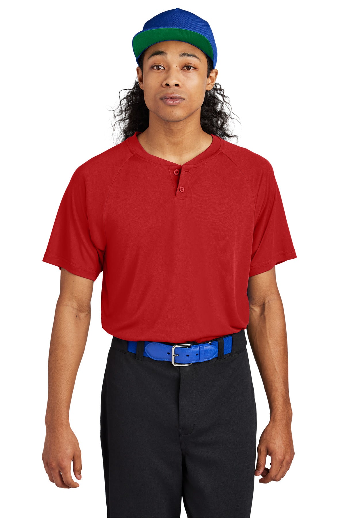 Sport-Tek® PosiCharge Competitor 2-Button Henley