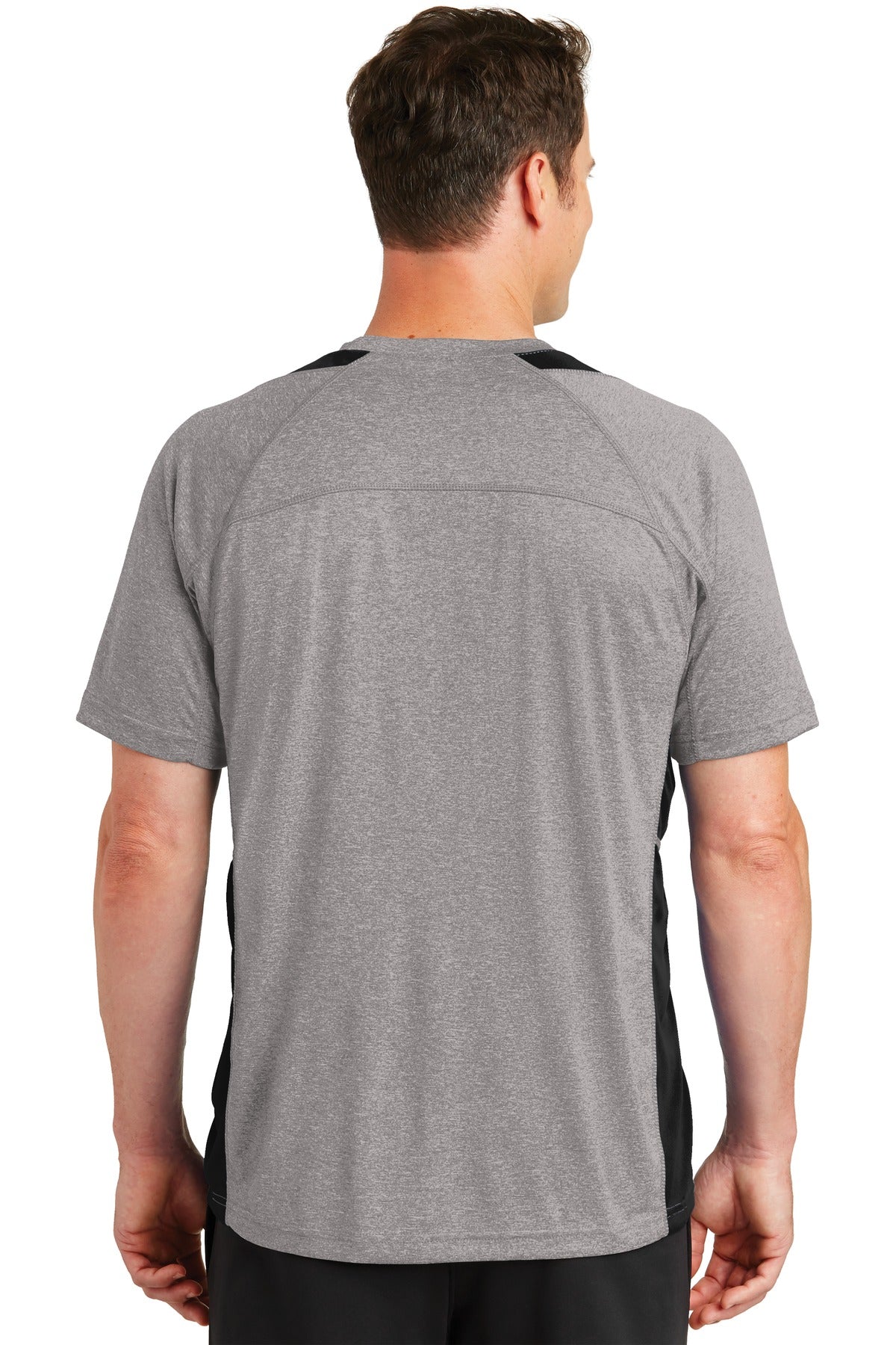 Sport-Tek® Heather Colorblock Contender Tee