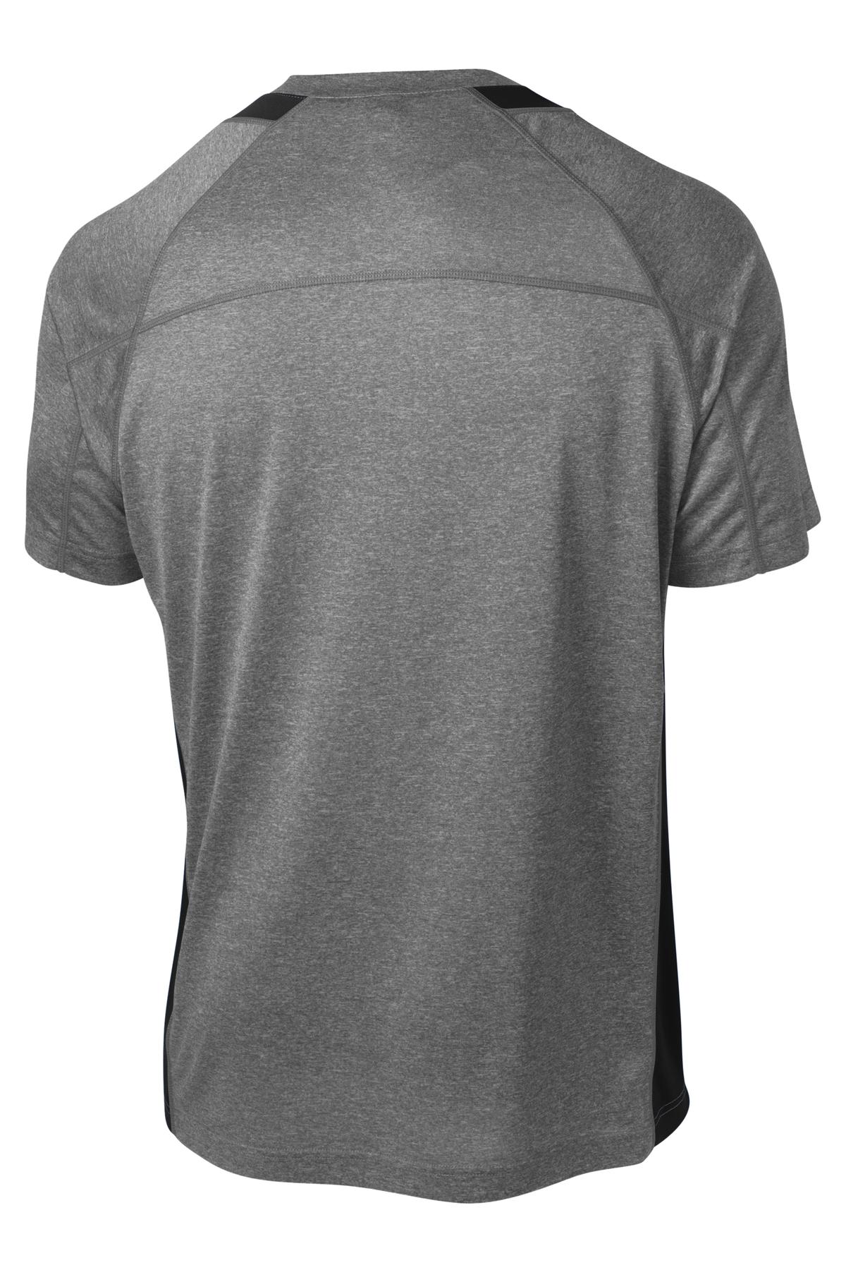 Sport-Tek® Heather Colorblock Contender Tee