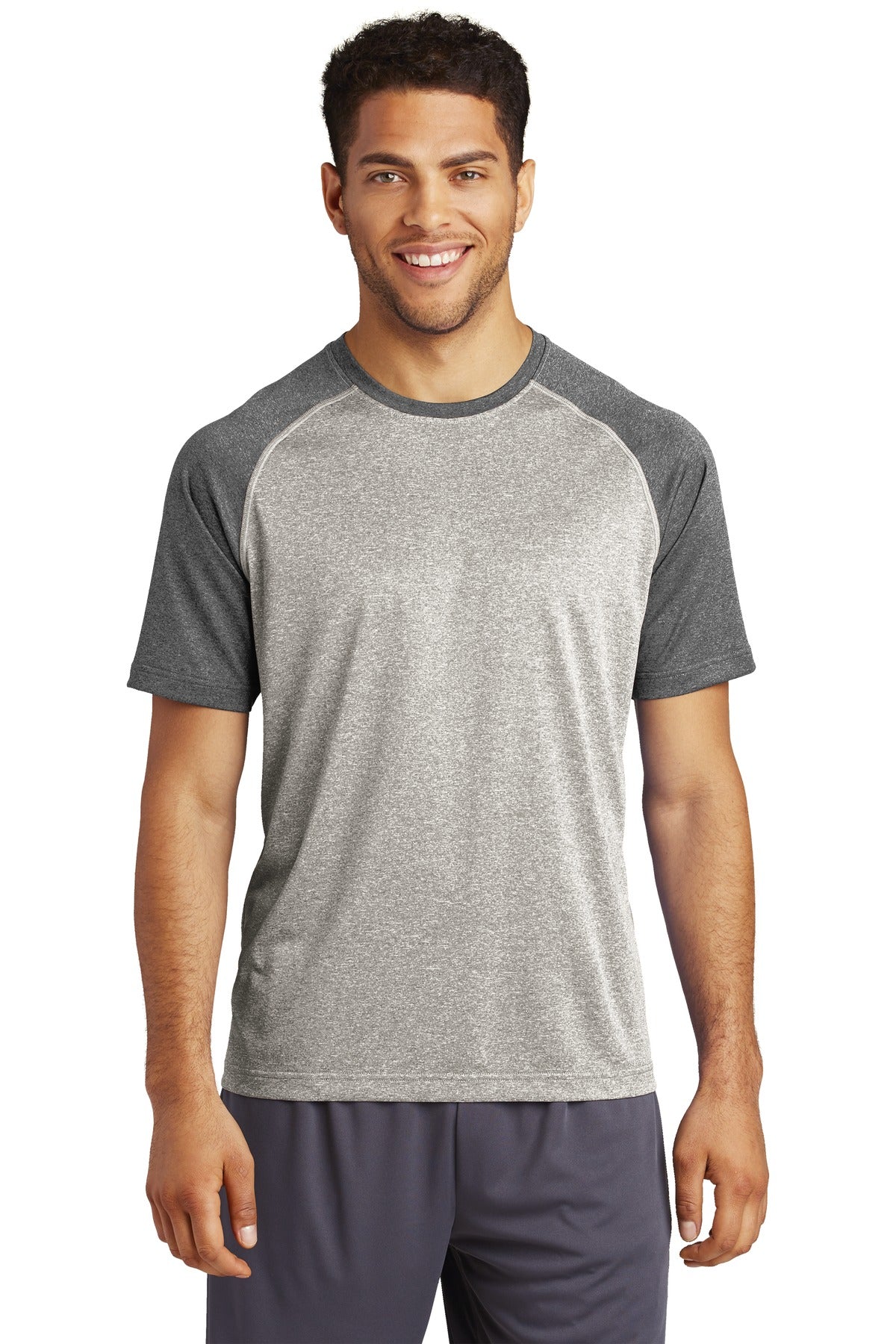 Sport-Tek® Heather-On-Heather Contender Tee