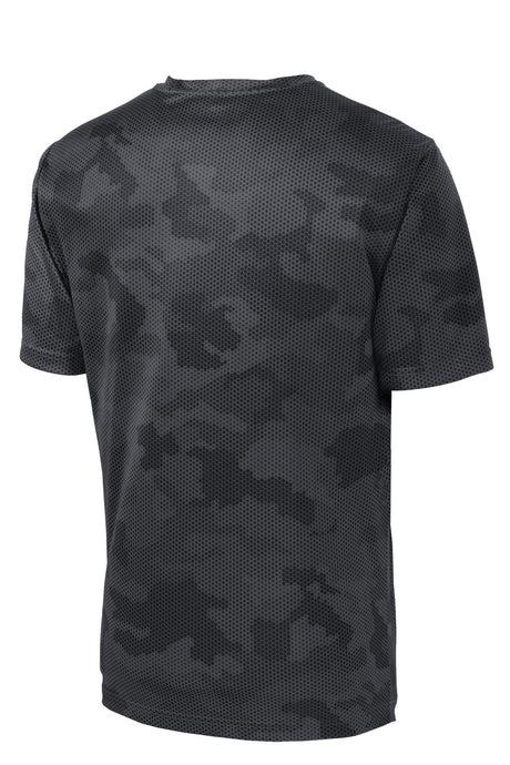 Sport-Tek® Youth CamoHex Crewneck Short Sleeve Tee