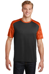 Sport-Tek® CamoHex Colorblock Tee