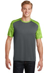 Sport-Tek® CamoHex Colorblock Tee