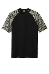 Sport-Tek® Drift Camo Colorblock Tee