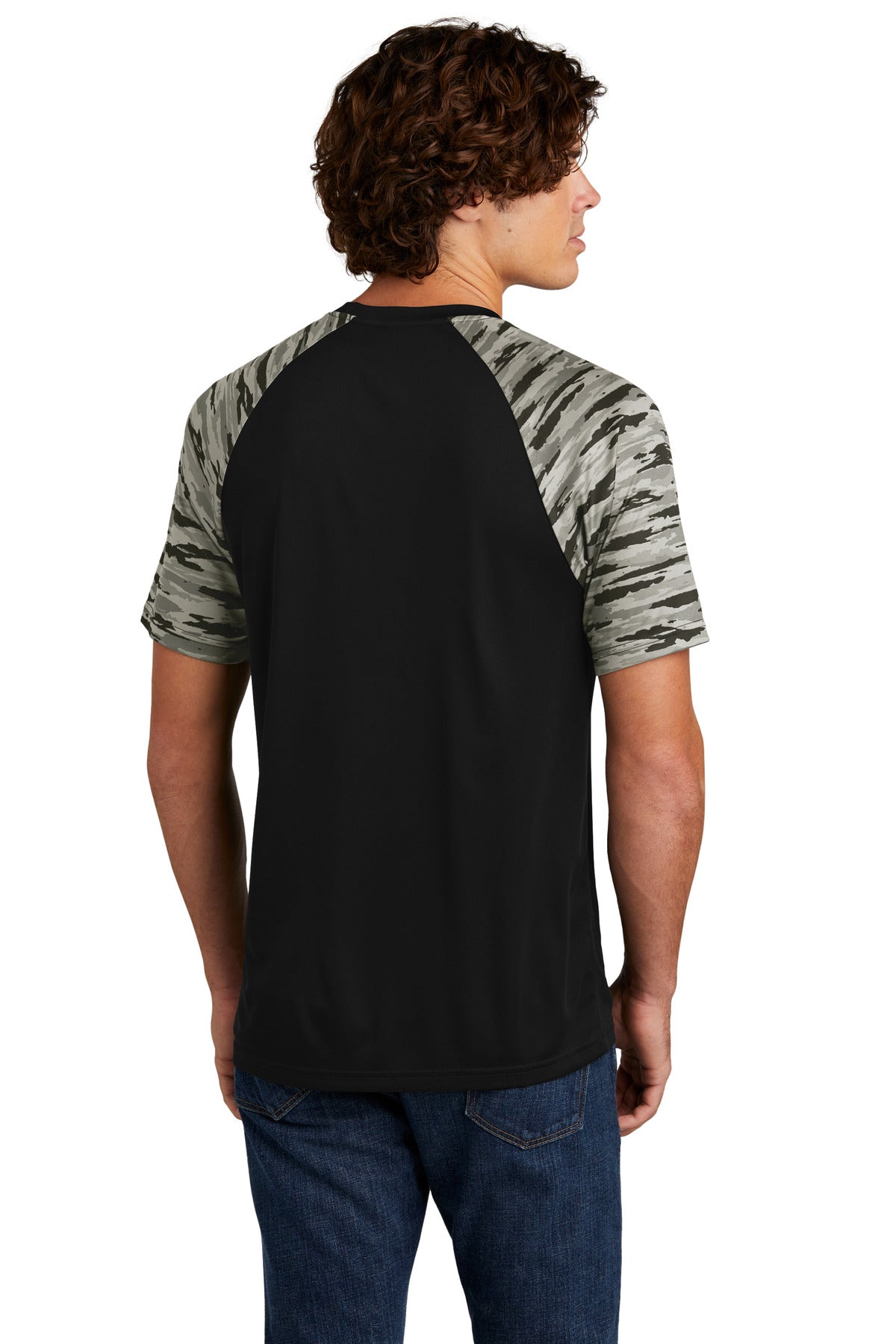 Sport-Tek® Drift Camo Colorblock Tee