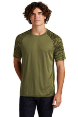 Sport-Tek® Drift Camo Colorblock Tee