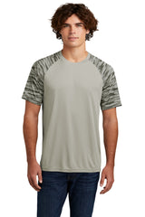 Sport-Tek® Drift Camo Colorblock Tee