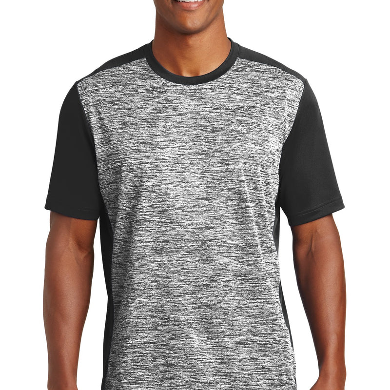 Sport-Tek® PosiCharge Electric Heather Colorblock Tee