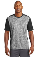 Sport-Tek® PosiCharge Electric Heather Colorblock Tee