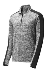 Sport-Tek® PosiCharge Electric Heather Colorblock 1/4-Zip Pullover