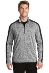 Sport-Tek® PosiCharge Electric Heather Colorblock 1/4-Zip Pullover