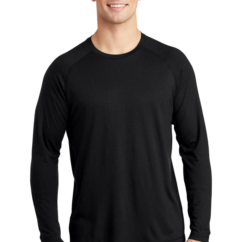 Sport-Tek® PosiCharge Long Sleeve Tri-Blend Wicking Raglan Tee