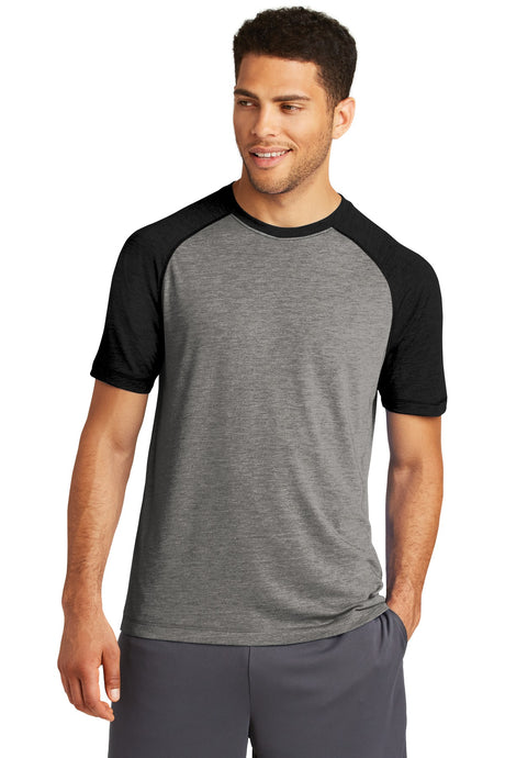 Sport-Tek® PosiCharge Tri-Blend Wicking Raglan Tee