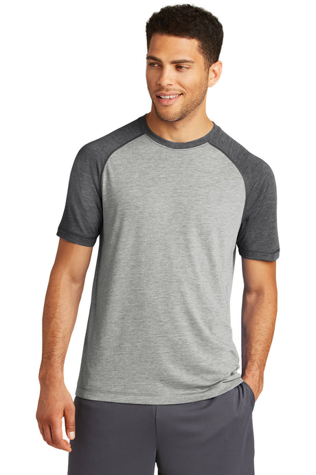 Sport-Tek® PosiCharge Tri-Blend Wicking Raglan Tee