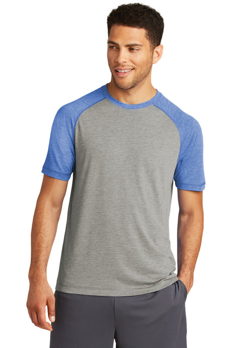 Sport-Tek® PosiCharge Tri-Blend Wicking Raglan Tee